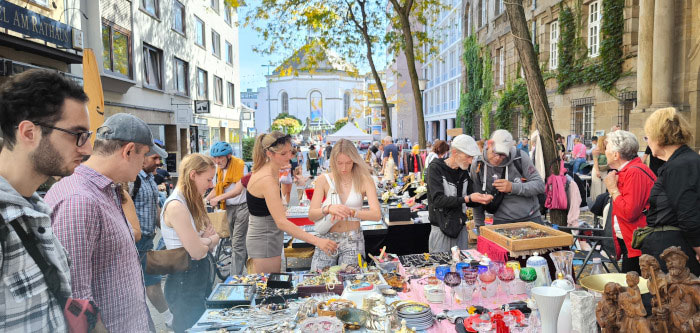 Flohmarkt Wilhelmsstrasse